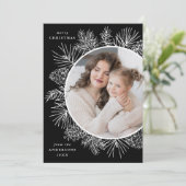 白素朴と黒のピネコン写真 シーズンカード (スタンド正面)