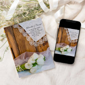 白素朴チューリップ国の結婚式の日付を保存 セーブザデート