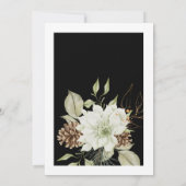 白素朴フローラとピネコーンイオンブラック 招待状 (裏面)