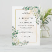 白素朴フローラ植物学結婚院 招待状 (スタンド正面)