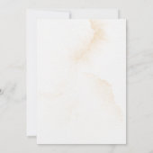 白素朴フローラ植物学結婚院 招待状 (裏面)