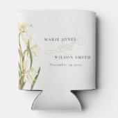 白素朴フローラ水彩結婚色 缶クーラー (裏面)