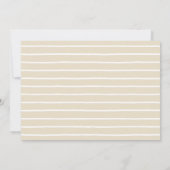 白素朴ブラシ付きスクリプ結婚トの写真 サンキューカード (裏面)