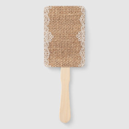 白素朴レースのラップ袋。 ハンドファン