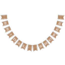 白素朴レースのラップ袋。ブライダルシャワー。 バンティングフラッグ