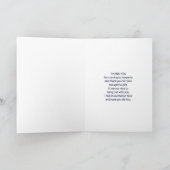 白素朴乳ジューグ花付き有難う カード (内部)