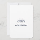 白素朴乳ジューグ(花結婚) サンキューカード (裏面)