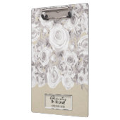 白素朴冬のバラシャビーシッククラフト クリップボード (左)