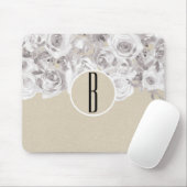 白素朴冬のバラシャビーシッククラフト マウスパッド (マウス)