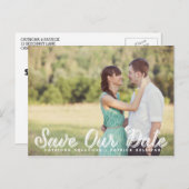 白素朴文字救写真 案内ポストカード (正面/裏面)