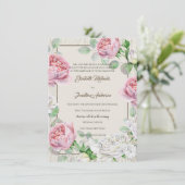 白素朴木とヴィンテージピンクローズ結婚ズ 招待状 (スタンド正面)