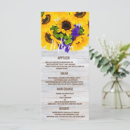 白素朴木ひまわりフローラのメ結婚ニュー プログラム (スタンド正面)