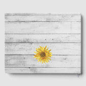 白素朴木ひまわり結婚のゲストブック ゲストブック (裏面)