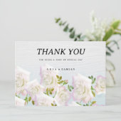 白素朴木ピンクミントバラ 招待状 (スタンド正面)