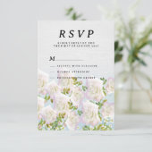 白素朴木ピンクミントバラRSVP 招待状 (スタンド正面)