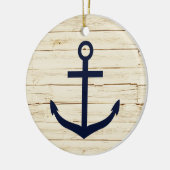 白素朴木フェイク(いかり) セラミックオーナメント (左)