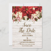 白素朴木ポインセチ結婚ア セーブザデート (正面)