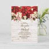 白素朴木ポインセチ結婚ア 招待状 (スタンド正面)