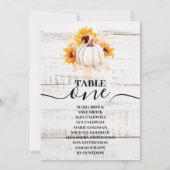 白素朴木水カラーカボチャひまわりInv 招待状 (裏面)