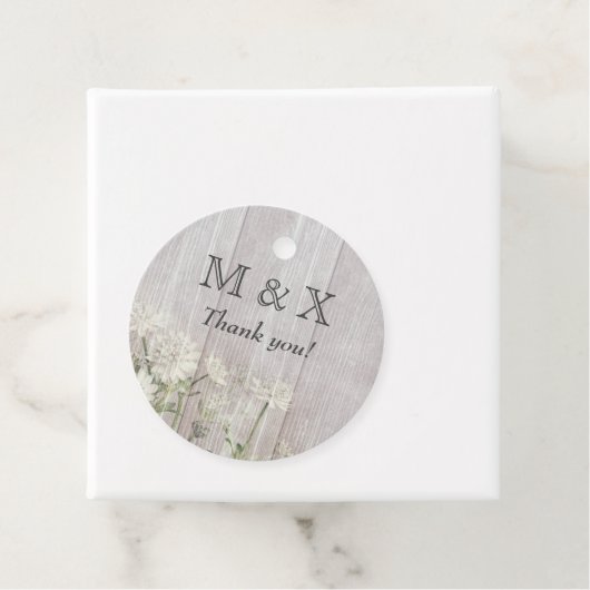 白素朴木素朴の結婚パーティー フェイバータグ (インサイチュ)