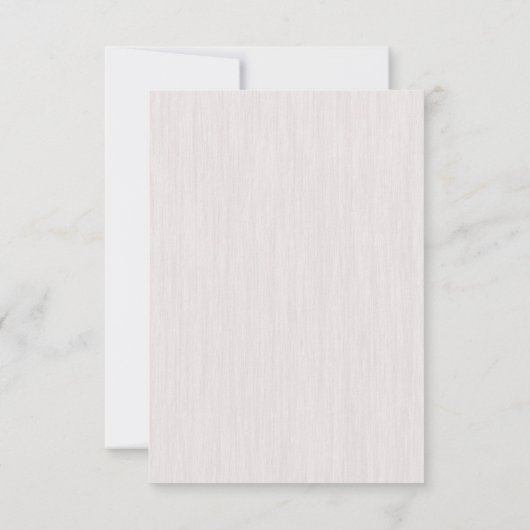 白素朴木結婚材 出欠カード (裏面)