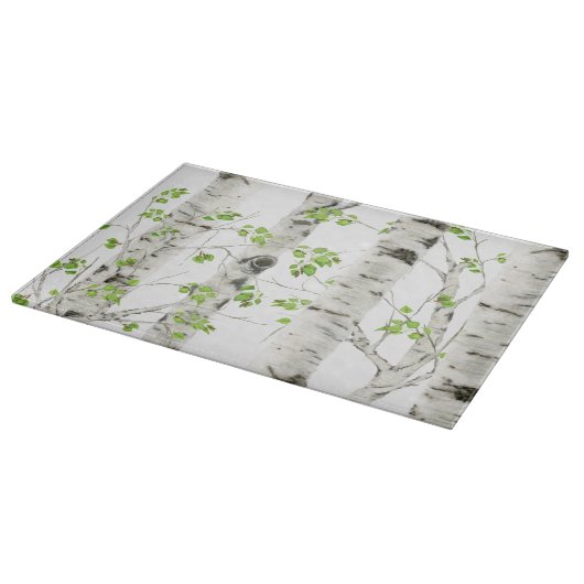 白素朴樺の木木切削板 カッティングボード (角)