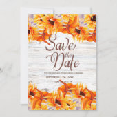 白素朴水色かぼちゃひまわり セーブザデート (正面)