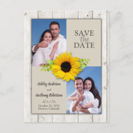 白素朴洗ひまわり写真保存日 ポストカード