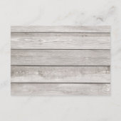 白素朴結婚木Wishing well insert card エンクロージャーカード (裏面)