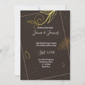 白素朴色 招待状 (正面)