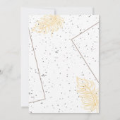 白素朴色 招待状 (裏面)