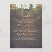 白素朴花の結婚詳細情報 エンクロージャーカード (正面)