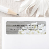 白素朴花差出人住所ラベル ラベル (インサイチュ)