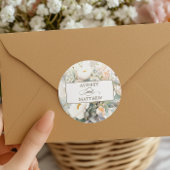 白素朴開花結婚ズ ラウンドシール