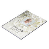 白紫陽花お祝い生葬式 ノートブック (左側)