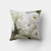 白紫陽花とランナキュラス クッション (裏面)