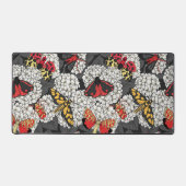 白紫陽花の蛾 デスクマット (正面)