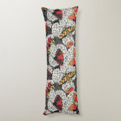 白紫陽花の蛾 ボディピロー (裏面 (縦))