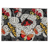 白紫陽花の蛾 ラージペーパーバッグ (裏面)