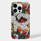 白紫陽花の蛾 Case-Mate iPhoneケース (裏面)