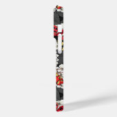 白紫陽花の蛾 Case-Mate iPhoneケース (裏面 / 左)