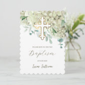 白紫陽花バプテスマ 招待状 (スタンド正面)