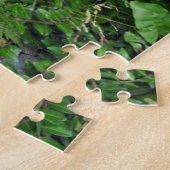 白紫陽花プランター ジグソーパズル (側面)