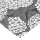 白紫陽花 テーブルクロス (アングル)