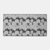 白紫陽花 デスクマット (正面)