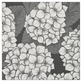 白紫陽花 ファブリック (見本)