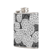 白紫陽花 フラスク (左)