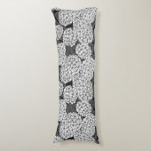 白紫陽花 ボディピロー (正面縦)