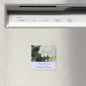 白紫陽花 マグネット (インサイチュ (食洗機))