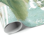 白紫陽花 ラッピングペーパー (ロールコーナー)